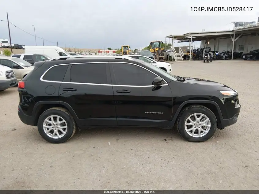 2018 Jeep Cherokee Latitude 4X4 VIN: 1C4PJMCB5JD528417 Lot: 45299916