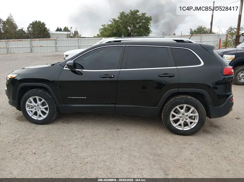 2018 Jeep Cherokee Latitude 4X4 VIN: 1C4PJMCB5JD528417 Lot: 45299916
