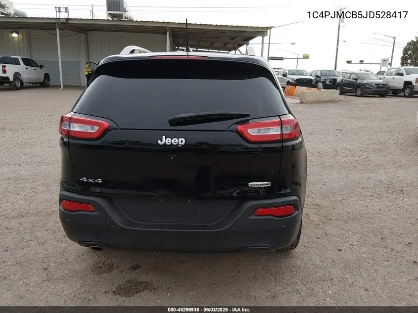 2018 Jeep Cherokee Latitude 4X4 VIN: 1C4PJMCB5JD528417 Lot: 45299916