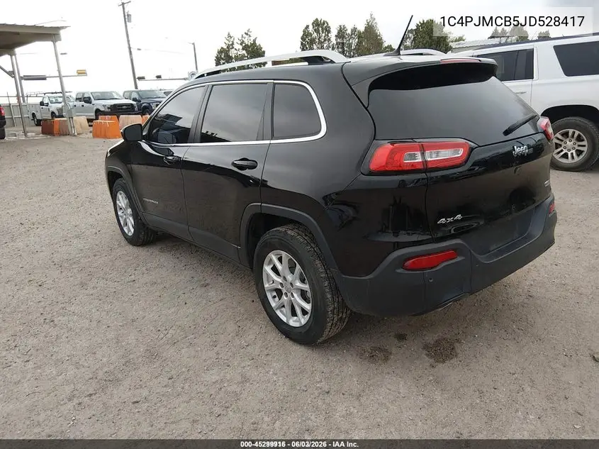 2018 Jeep Cherokee Latitude 4X4 VIN: 1C4PJMCB5JD528417 Lot: 45299916