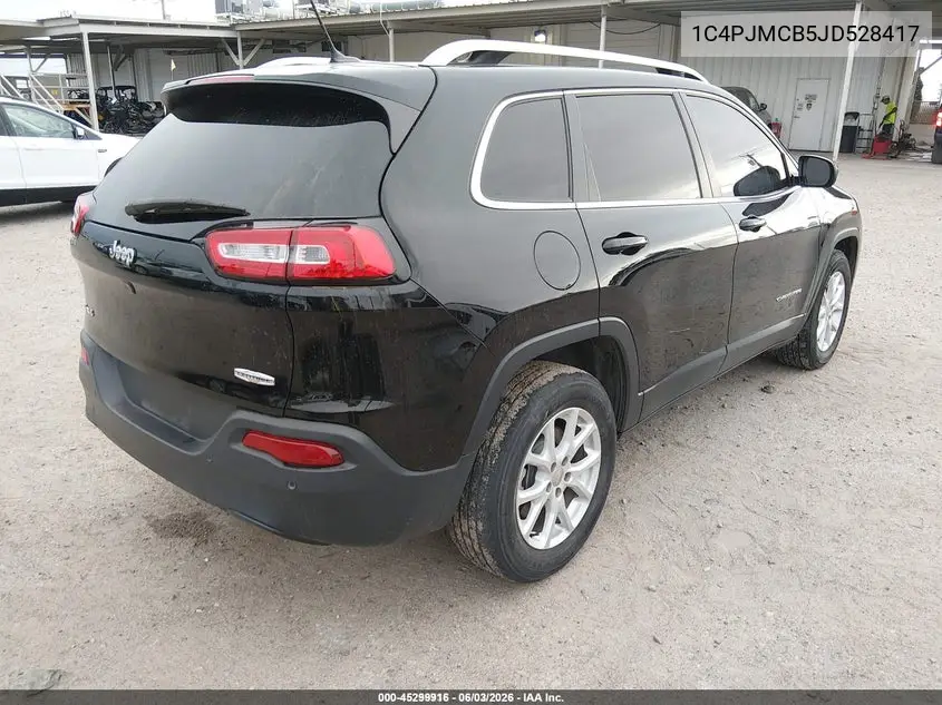 2018 Jeep Cherokee Latitude 4X4 VIN: 1C4PJMCB5JD528417 Lot: 45299916