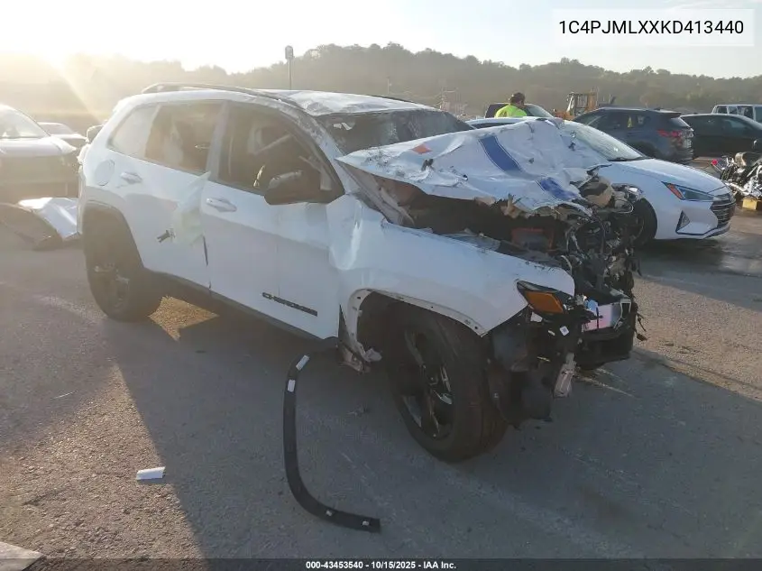 1C4PJMLXXKD413440 2019 Jeep Cherokee Altitude 4X4