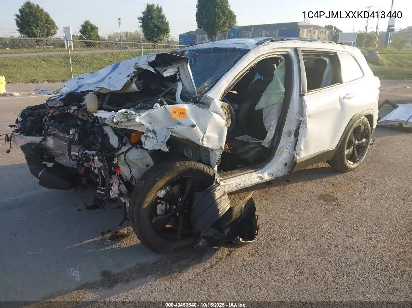 1C4PJMLXXKD413440 2019 Jeep Cherokee Altitude 4X4