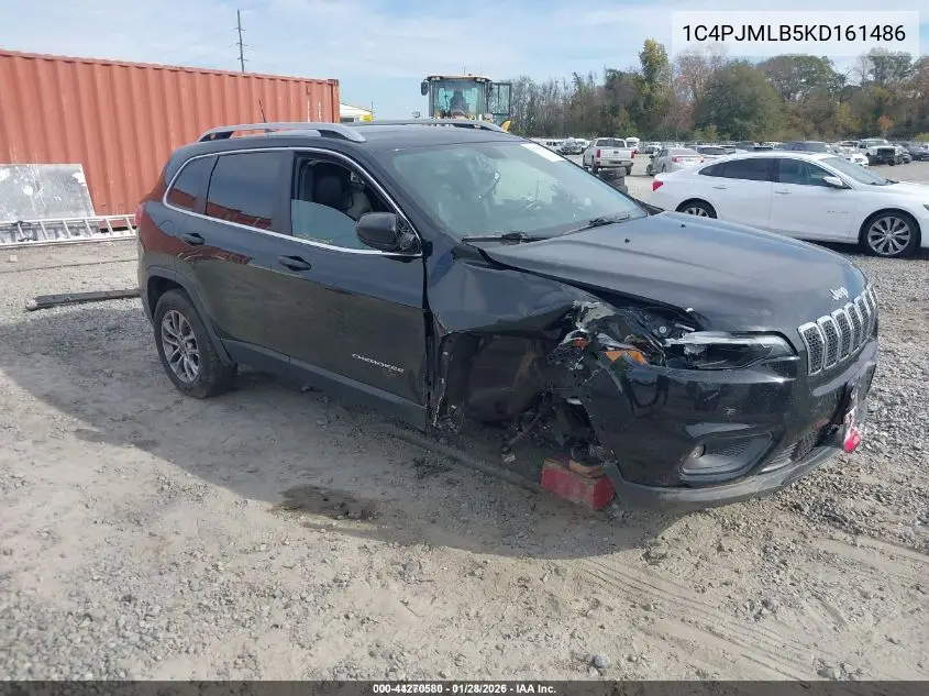 1C4PJMLB5KD161486 2019 Jeep Cherokee Latitude Plus 4X4