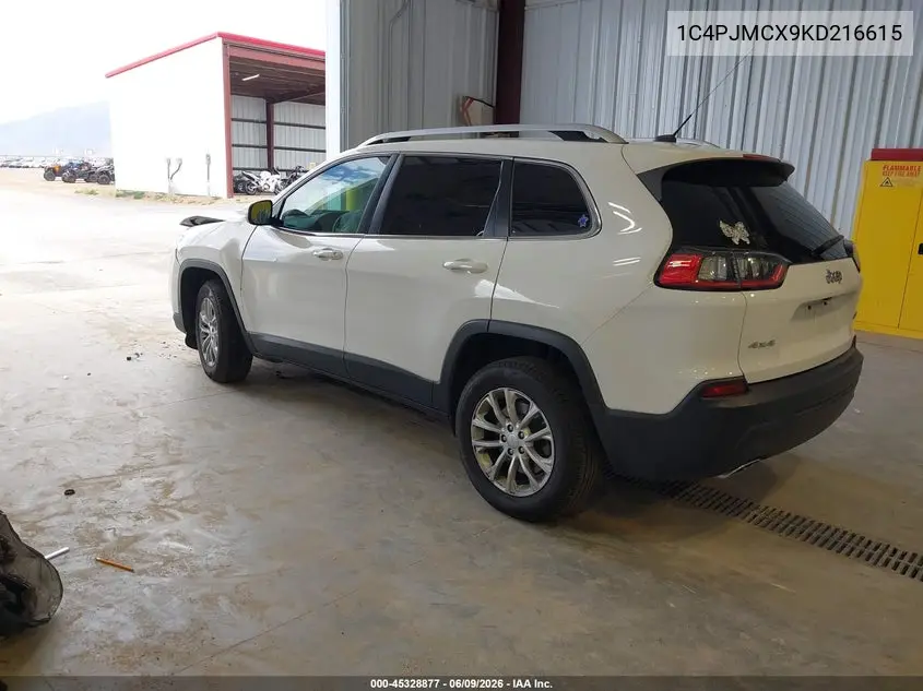 2019 Jeep Cherokee Latitude 4X4 VIN: 1C4PJMCX9KD216615 Lot: 45328877