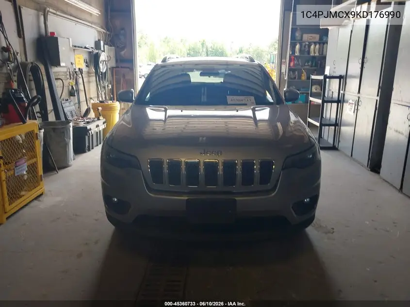 2019 Jeep Cherokee Latitude 4X4 VIN: 1C4PJMCX9KD176990 Lot: 45360733
