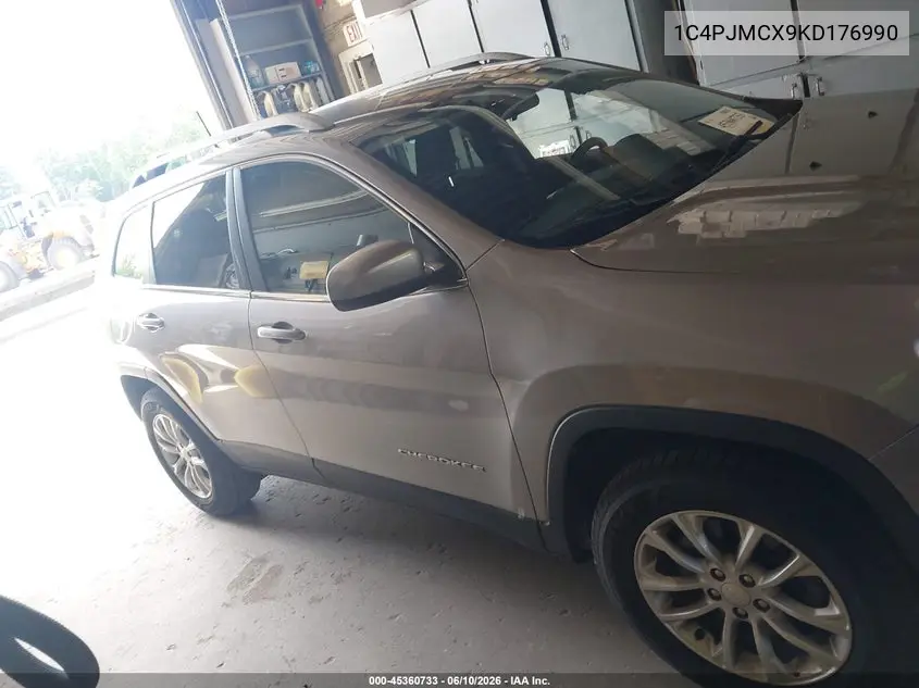 2019 Jeep Cherokee Latitude 4X4 VIN: 1C4PJMCX9KD176990 Lot: 45360733