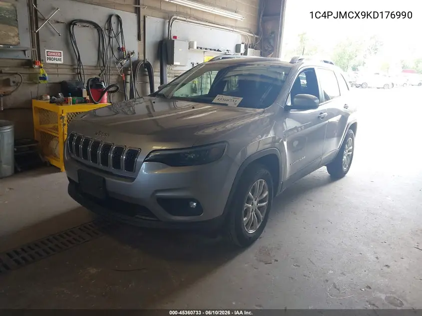 2019 Jeep Cherokee Latitude 4X4 VIN: 1C4PJMCX9KD176990 Lot: 45360733