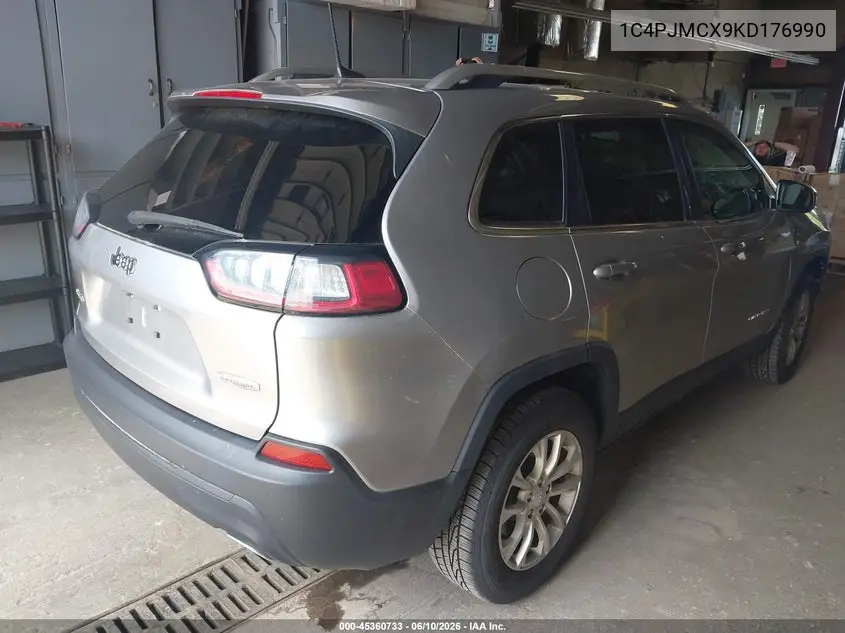 2019 Jeep Cherokee Latitude 4X4 VIN: 1C4PJMCX9KD176990 Lot: 45360733
