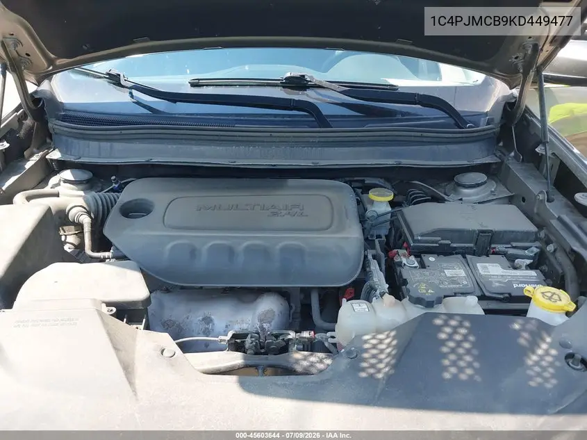 2019 Jeep Cherokee Latitude 4X4 VIN: 1C4PJMCB9KD449477 Lot: 45603644