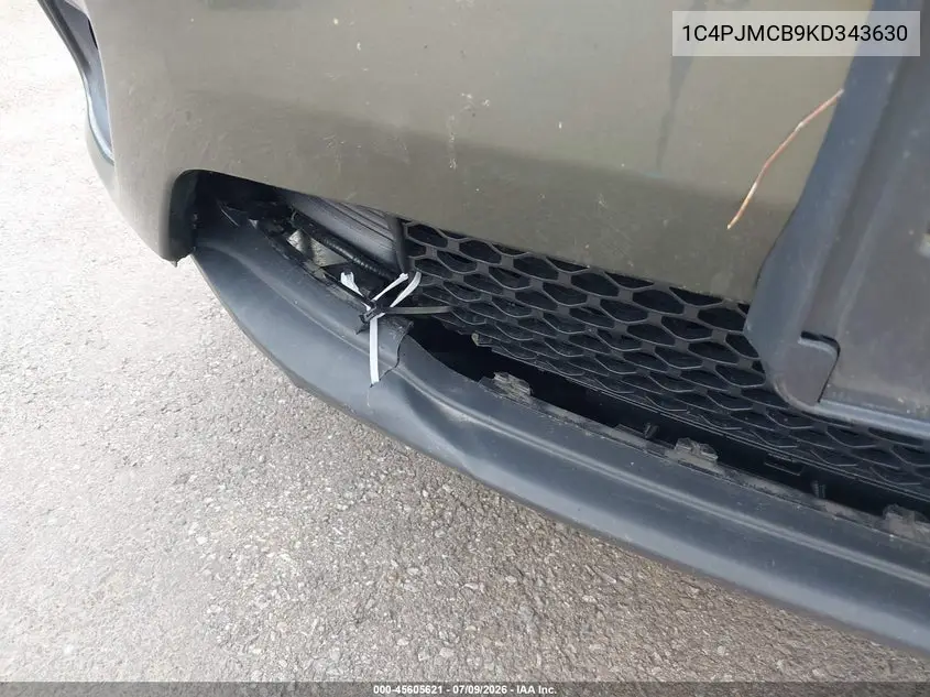 2019 Jeep Cherokee Latitude 4X4 VIN: 1C4PJMCB9KD343630 Lot: 45605621
