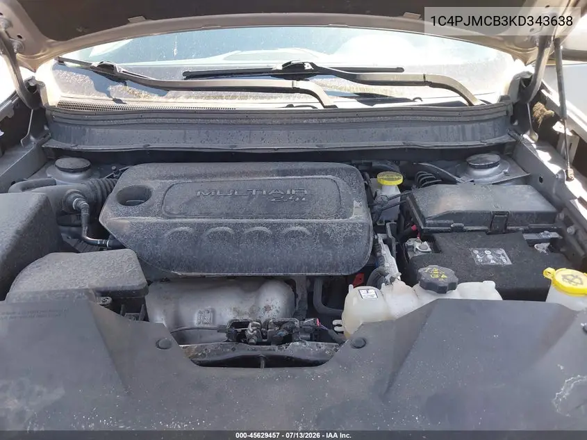 2019 Jeep Cherokee Latitude 4X4 VIN: 1C4PJMCB3KD343638 Lot: 45629457