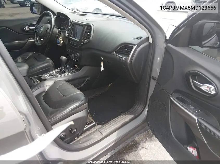 2021 Jeep Cherokee Latitude Lux 4X4 VIN: 1C4PJMMX5MD123656 Lot: 45669405