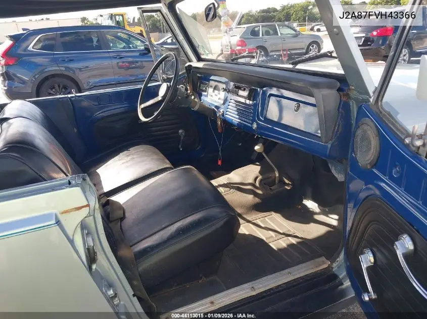 1972 Jeep Commando VIN: J2A87FVH43366 Lot: 44113015