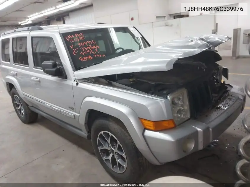 2006 Jeep Commander VIN: 1J8HH48K76C339976 Lot: 44137587