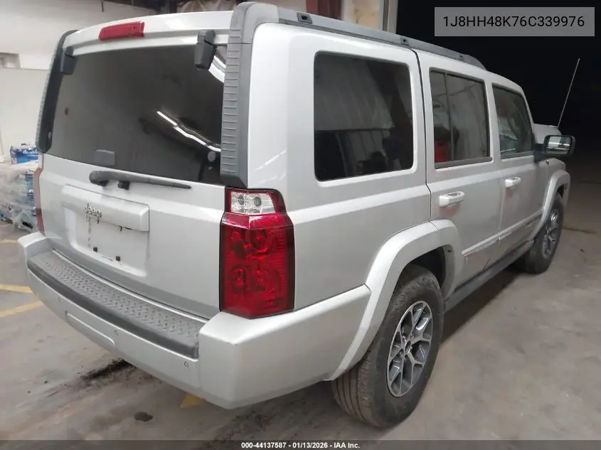 2006 Jeep Commander VIN: 1J8HH48K76C339976 Lot: 44137587