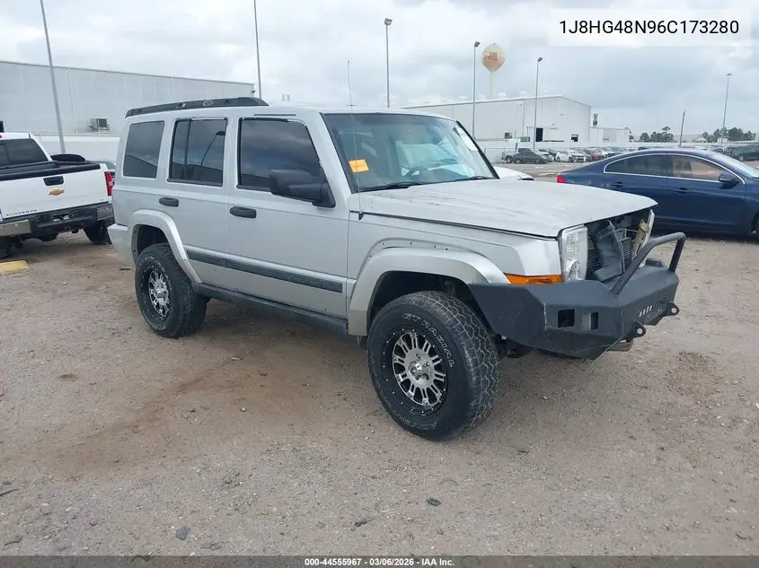 2006 Jeep Commander VIN: 1J8HG48N96C173280 Lot: 44555967
