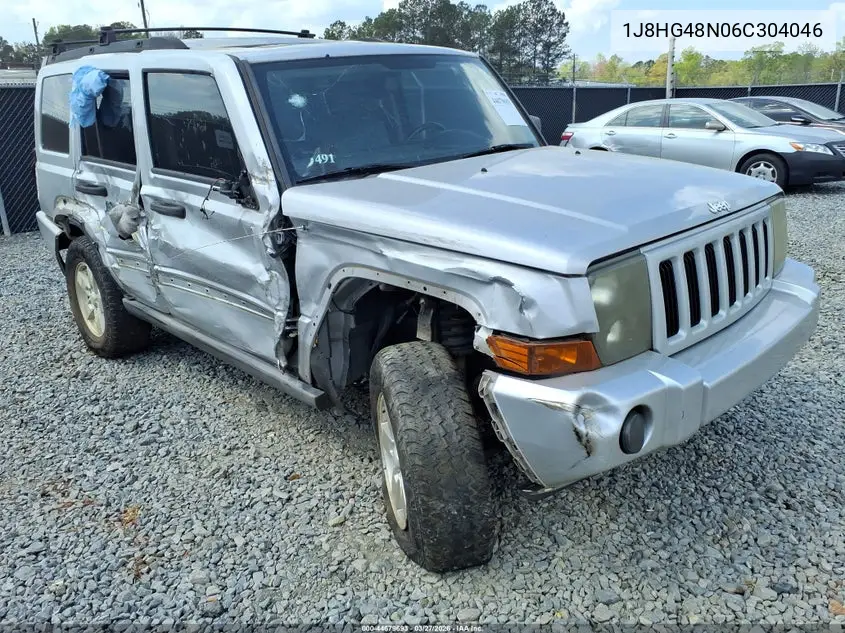 2006 Jeep Commander VIN: 1J8HG48N06C304046 Lot: 44679693