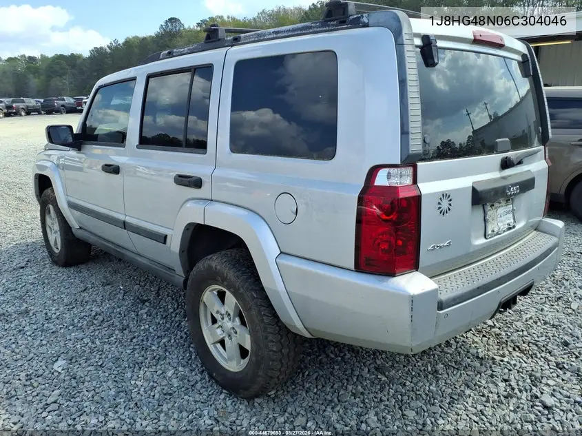 2006 Jeep Commander VIN: 1J8HG48N06C304046 Lot: 44679693