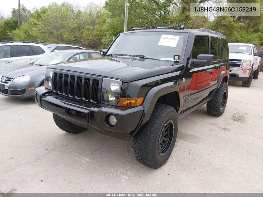 2006 Jeep Commander VIN: 1J8HG48N66C158249 Lot: 44734296