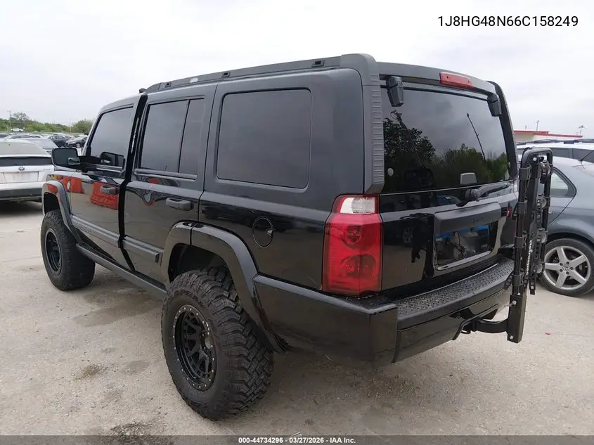 2006 Jeep Commander VIN: 1J8HG48N66C158249 Lot: 44734296