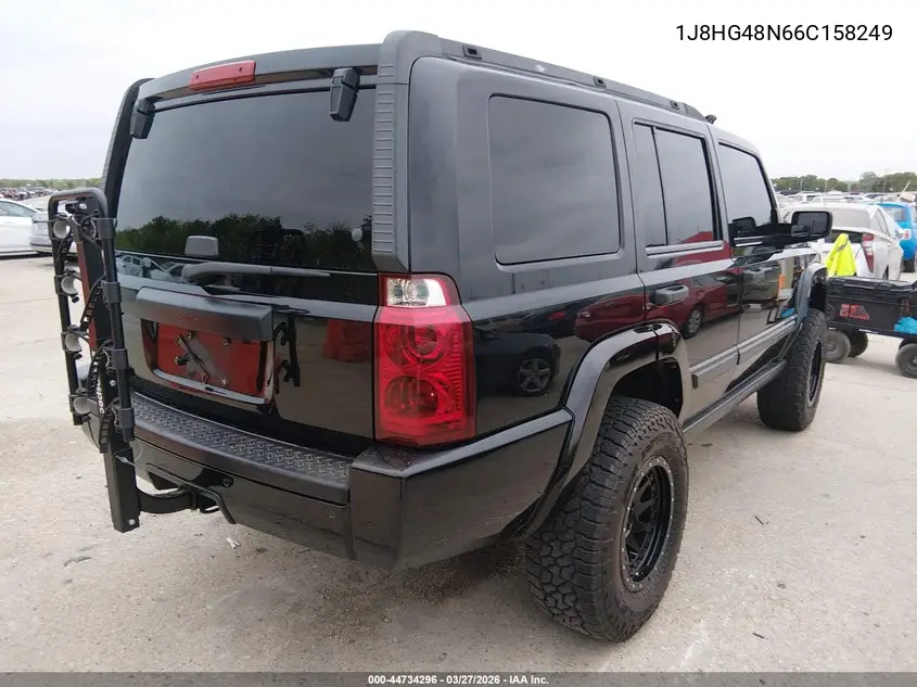 2006 Jeep Commander VIN: 1J8HG48N66C158249 Lot: 44734296