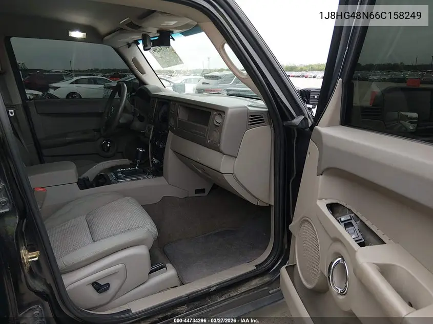 2006 Jeep Commander VIN: 1J8HG48N66C158249 Lot: 44734296