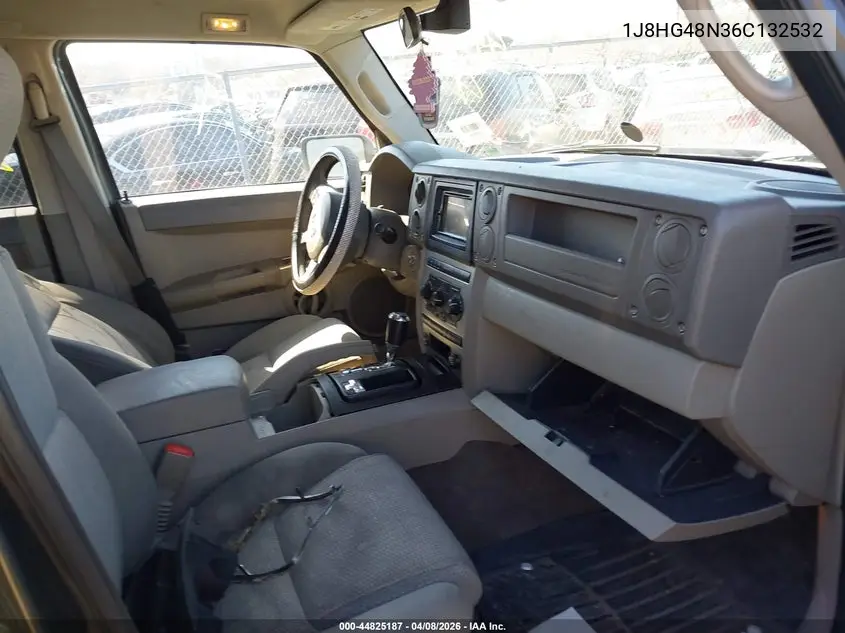 2006 Jeep Commander VIN: 1J8HG48N36C132532 Lot: 44825187