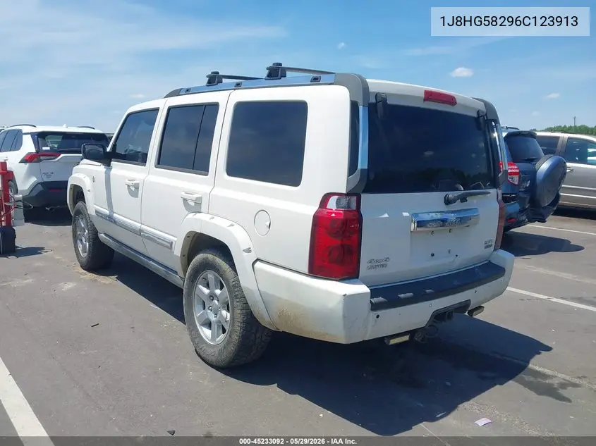 2006 Jeep Commander Limited VIN: 1J8HG58296C123913 Lot: 45233092