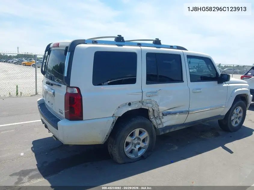 2006 Jeep Commander Limited VIN: 1J8HG58296C123913 Lot: 45233092