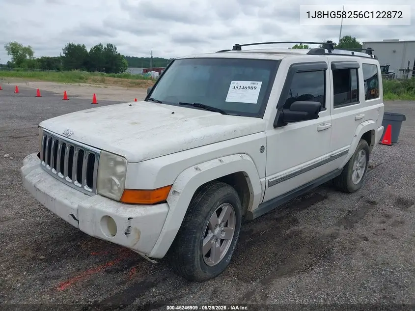 2006 Jeep Commander Limited VIN: 1J8HG58256C122872 Lot: 45246909