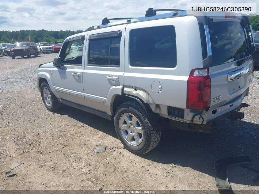 2006 Jeep Commander Limited VIN: 1J8HG58246C305390 Lot: 45391895