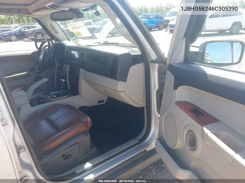 2006 Jeep Commander Limited VIN: 1J8HG58246C305390 Lot: 45391895