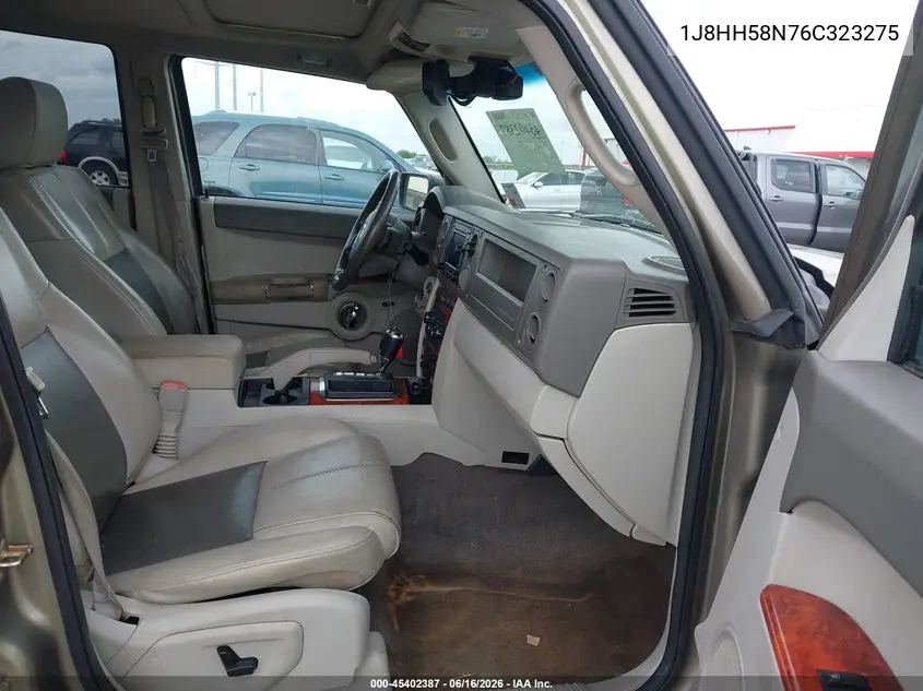 2006 Jeep Commander Limited VIN: 1J8HH58N76C323275 Lot: 45402387