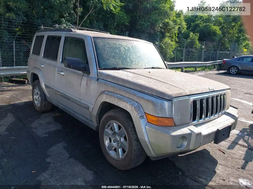 2006 Jeep Commander Limited VIN: 1J8HG58246C122782 Lot: 45444501