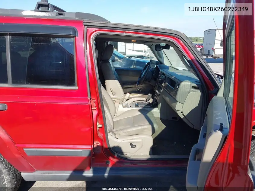 2006 Jeep Commander VIN: 1J8HG48K26C272349 Lot: 45445570