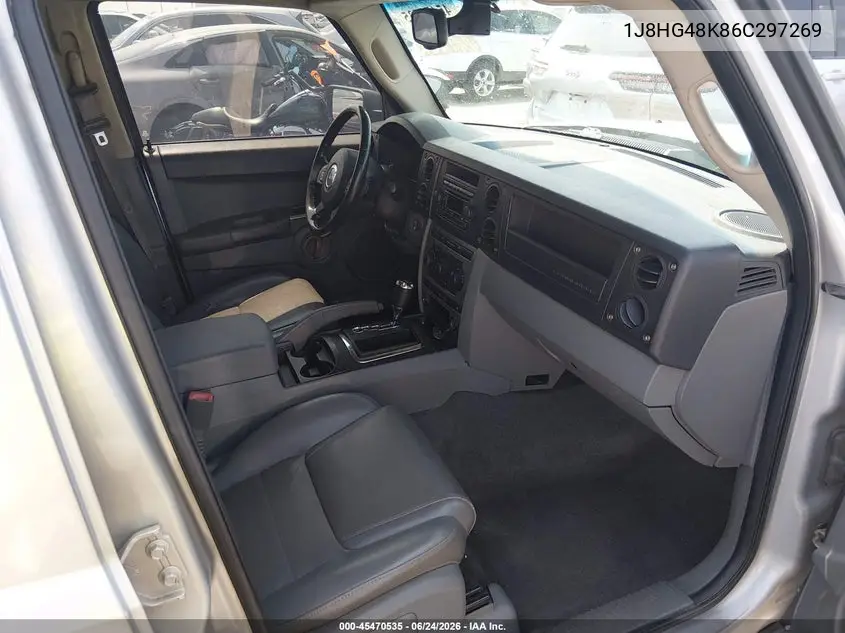2006 Jeep Commander VIN: 1J8HG48K86C297269 Lot: 45470535