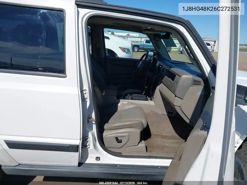 2006 Jeep Commander VIN: 1J8HG48K26C272531 Lot: 45591844