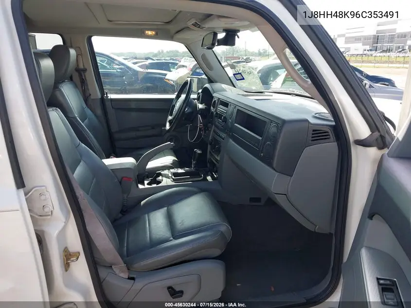 2006 Jeep Commander VIN: 1J8HH48K96C353491 Lot: 45630244