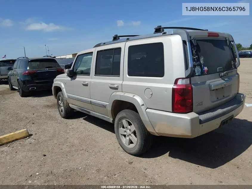 2006 Jeep Commander Limited VIN: 1J8HG58NX6C365796 Lot: 45669158