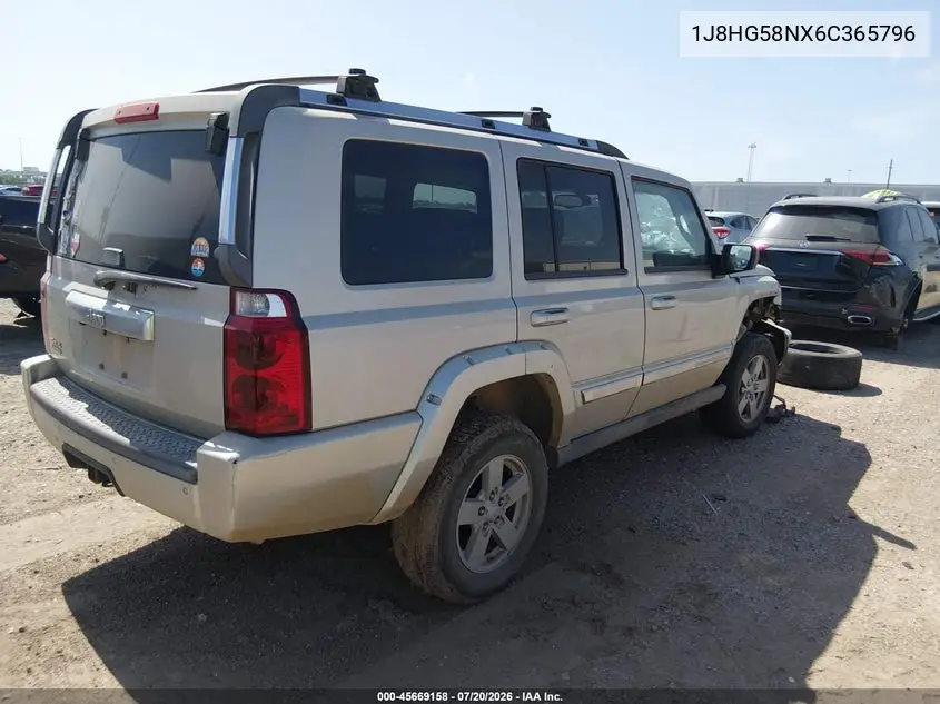2006 Jeep Commander Limited VIN: 1J8HG58NX6C365796 Lot: 45669158