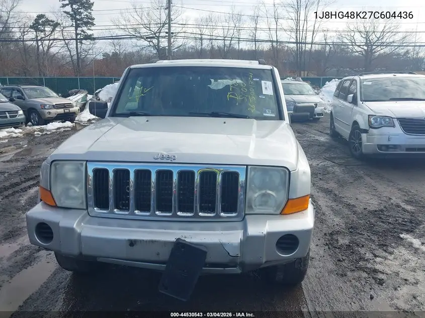 2007 Jeep Commander Sport VIN: 1J8HG48K27C604436 Lot: 44530543