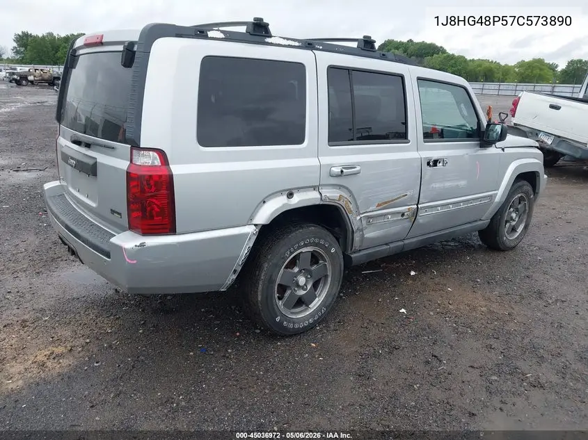 2007 Jeep Commander Sport VIN: 1J8HG48P57C573890 Lot: 45036972
