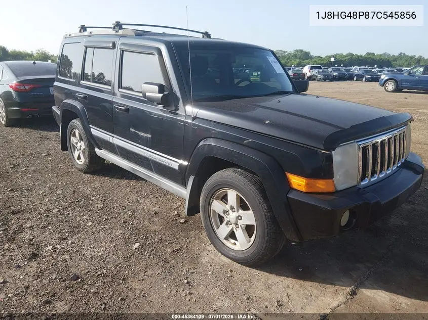 2007 Jeep Commander Sport VIN: 1J8HG48P87C545856 Lot: 45364109