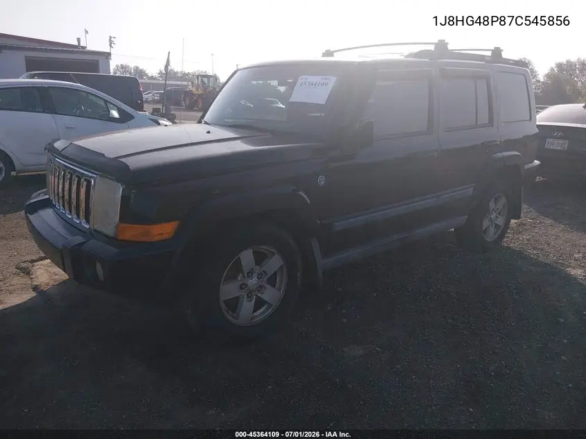 2007 Jeep Commander Sport VIN: 1J8HG48P87C545856 Lot: 45364109