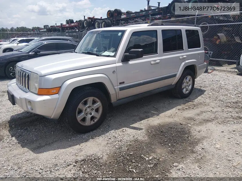2007 Jeep Commander Sport VIN: 1J8HG48P77C672369 Lot: 45495180