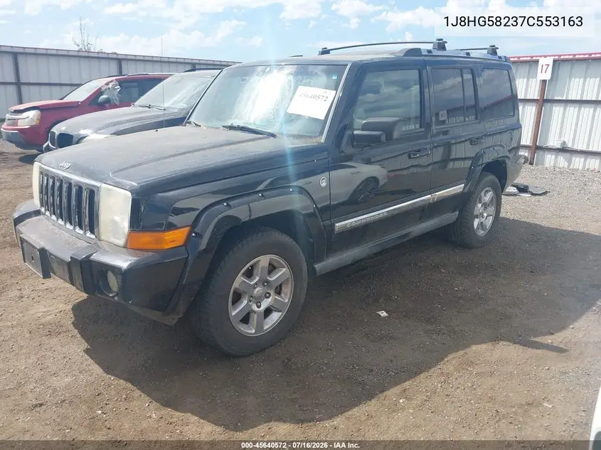 2007 Jeep Commander Limited VIN: 1J8HG58237C553163 Lot: 45640572