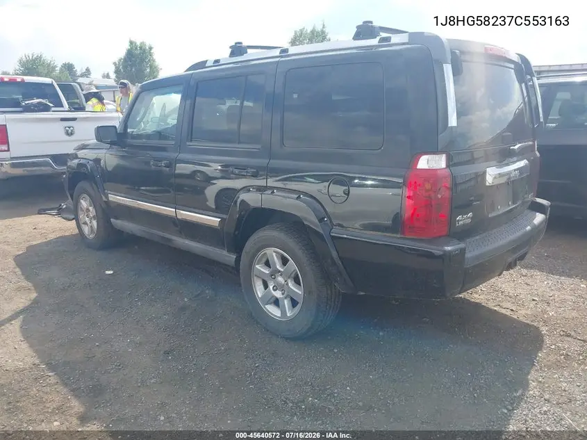2007 Jeep Commander Limited VIN: 1J8HG58237C553163 Lot: 45640572
