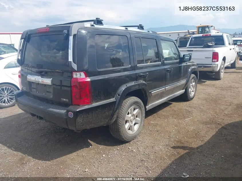 2007 Jeep Commander Limited VIN: 1J8HG58237C553163 Lot: 45640572