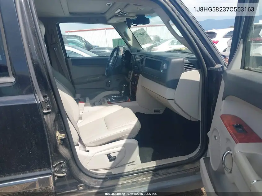 2007 Jeep Commander Limited VIN: 1J8HG58237C553163 Lot: 45640572